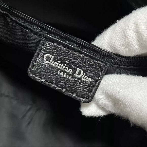 AUTHENTIC Vintage Dior Oblique Pattern Bag Y2K - Picture 3 of 10